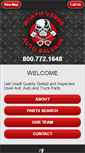 Mobile Screenshot of northverdeautosalvage.com
